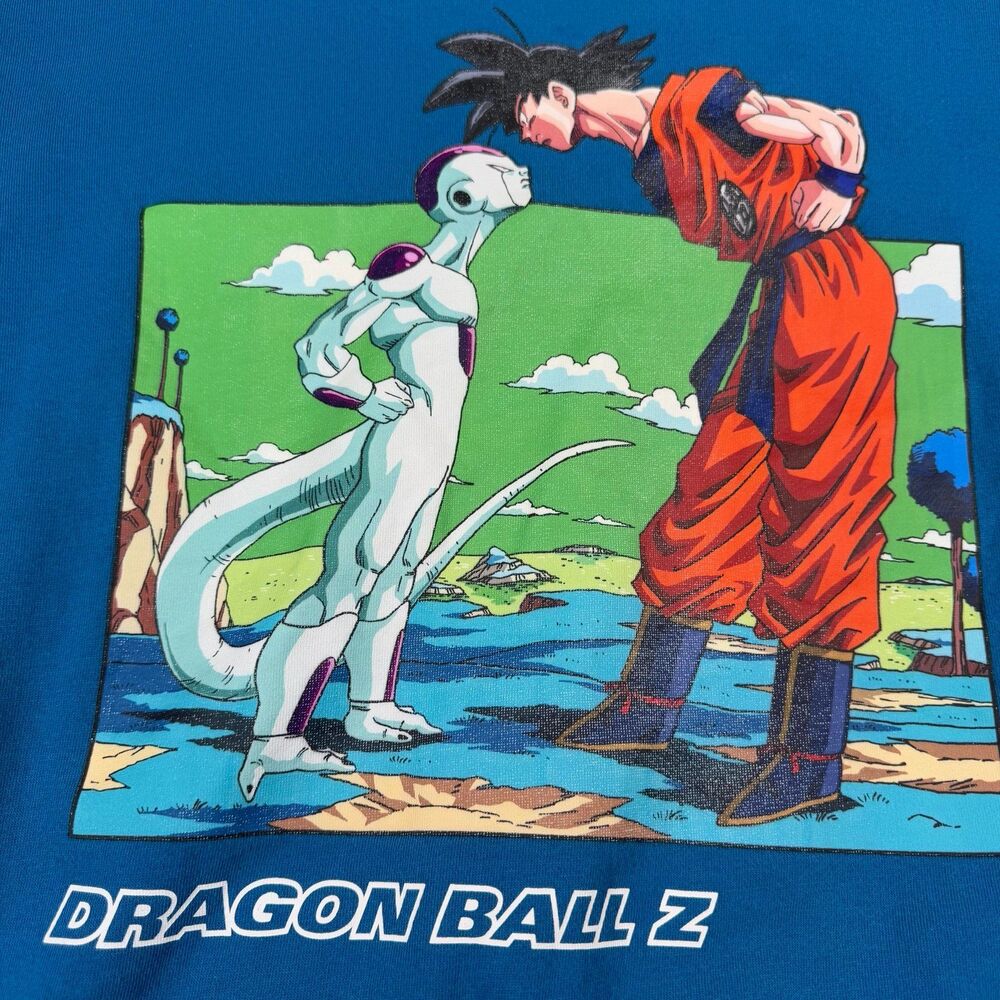 DragonBall Z Sweat Shirt Sz Medium DBZ Freeza Goku BoxLunch Dragon Ball - Picture 3 of 8